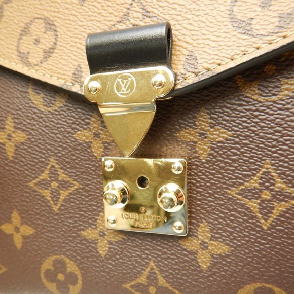 Louis Vuitton Monogram Reverse Pochette Metis MM Brown - Picture 5 of 8